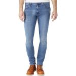 Jeans slim scontati classici blu per Uomo Wrangler Larston 