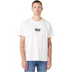 Magliette & T-shirt scontate bianche L di pile mezza manica con manica corta per Uomo Wrangler 