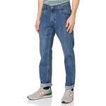 Wrangler Authentic Regular Jeans, Blu (Blue Mid Stone), 30W / 30L Uomo