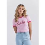 Magliette & T-shirt scontate rosa S di cotone mezza manica con scollo rotondo per Donna Wrangler Barbie 