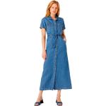 Wrangler Seamed Short Sleeve Dress Blu XS Donna