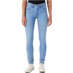 Jeans skinny scontati blu di cotone per Donna Wrangler 