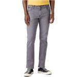 Jeans slim scontati classici grigi di cotone per Uomo Wrangler Texas 