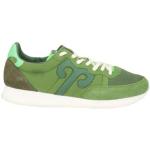 Sneakers basse verde chiaro numero 42 di gomma tinta unita con stringhe per Uomo Wushu Ruyi 
