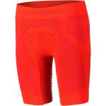 Shorts scontati rossi XXL taglie comode da running per Uomo X-Bionic 