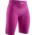 Shorts scontati rosa XS da running per Donna X-Bionic 