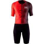 X-bionic Dragonfly Race Suit Short Sleeve Trisuit Rosso,Nero M Uomo