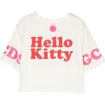 Top bianchi 10 anni in misto cotone mezza manica per bambina GCDS Wear Hello Kitty di Farfetch.com 