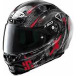 X-Lite casco integrale X-803 RS Ultra Carbon- Darko 37 Carbon Rosso-taglia L