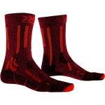 Calze rosse L da trekking per Uomo X-Socks 