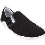 Scarpe larghezza E scontate casual nere numero 43 di tela con allacciatura elasticizzata da camminata per Uomo Xero Shoes 