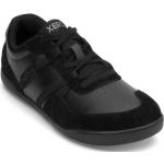 Scarpe larghezza E scontate eleganti nere numero 37 in pelle di camoscio traspiranti da tennis per Donna Xero Shoes 