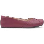 Pantofole imbottite larghezza E scontate casual rosse numero 36 di gomma traspiranti per Donna Xero Shoes Audrey Hepburn 