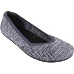Pantofole ballerine larghezza E scontate casual grigie numero 36,5 di gomma traspiranti per Donna Xero Shoes Audrey Hepburn 