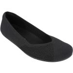 Pantofole ballerine larghezza E scontate casual nere numero 35,5 di pelle traspiranti per Donna Xero Shoes Audrey Hepburn 