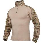 Camicie militari XL traspiranti con taschino per Uomo 