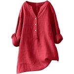 Casacca Maglia Maglietta T Shirt Rossa Rosso Donna Elegante
