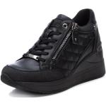 Sneakers larghezza E casual nere numero 37 antiscivolo per Donna Xti 