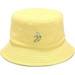 Cappelli 56 gialli XXL di cotone traspiranti a pescatore per Donna 