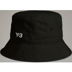 Cappelli neri di cotone a pescatore per Donna adidas Y-3 
