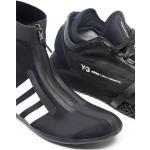 Sneakers stringate larghezza A nere di gomma a righe con stringhe adidas Y-3 