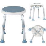 Sedie scontate blu in alluminio con altezza regolabile per doccia 