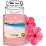 Yankee Candle Candela profumata in giara grande | Sabbie rosa | Durata Fino a 150 Ore