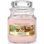 Candele rosa di vetro da giardino 30 cm Yankee Candle 