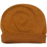 Cappelli invernali marrone chiaro di lana da lavare a mano per Donna 