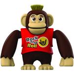 Silverlit Ycoo by Robot Chimpy le Scimmie, si muove come una vera scimmia, 4 pezzi da collezionare, giocattolo da 15 cm