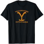 Yellowstone Dutton Ranch Logo Distressed Maglietta