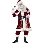 Costumi rossi 5 XL taglie comode da Babbo Natale per Uomo 