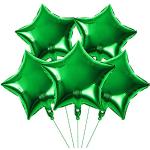 Palloncini decorati verdi in alluminio 