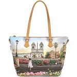Shopping bags multicolore a fiori per Donna Whynot 