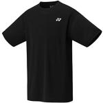 T-shirt nere XL in poliestere da tennis per Uomo Yonex 