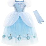 Costumi blu 9 anni da principessa per bambina Cenerentola di Amazon.it 