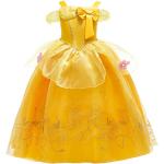 Costumi gialli di cotone da principessa per bambina Disney di Amazon.it 
