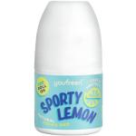 Deodoranti antitranspiranti roll on senza alcool Bio naturali vegan al lime per bambini 
