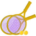 Racchette gialle da tennis per bambini 