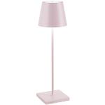 Lampade da tavolo design scontate rosa in alluminio 