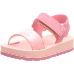 Scarpe estive larghezza E rosa chiaro numero 22 con glitter antiscivolo per bambini Zaxy Baby 