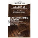 Zeta Farmaceutici Euphidra Colorpro Xd 530 Castano Chiaro Dorato Gel Colorante Capelli In Flacone + Attivante + Balsamo + Guanti