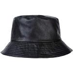 Cappelli invernali neri in poliestere per Donna 