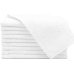 Asciugamani bianchi 30x50 di cotone da bagno 