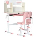 Sedie rosa con altezza regolabile di design Homcom 