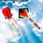 Aquiloni acrobatici scontati multicolore per bambini 