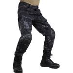 zuoxiangru Pantaloni Tattici Multicam da Uomo Pant