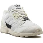 Sneakers stringate larghezza A bianco sporco in tessuto a righe con stringhe adidas ZX 8000 